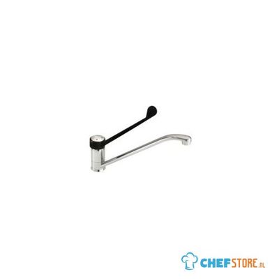 SARO Enkele Gaatjes Mengkraan Draaibare Hendel Zwart CHIARA 1