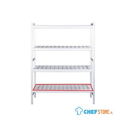 SARO Aluminium Plank met Kunststof Roosters 475x532mm - 480-1075