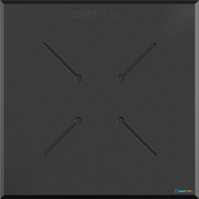 Essentials Infinity Tripod Terrastafel Zwart Frame + Riverwashed Wood HPL 70x70 cm - 140011477