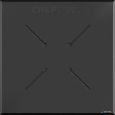 Essentials Infinity Tripod Terrastafel Wit Frame + Riverwashed Wood HPL 70x70 cm - 140021477