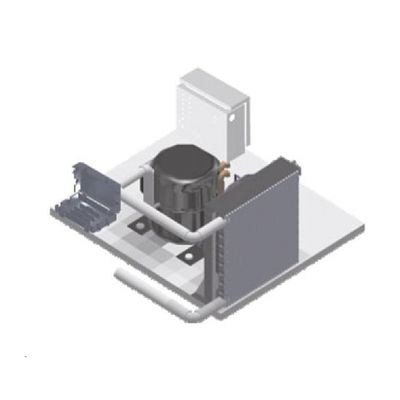 Mastro Ingesloten Luchtgekoelde Condenseerunit Voor Gekoelde Werkbanken 2 Deuren, Max. 5 Mt. | 10199071/F 1