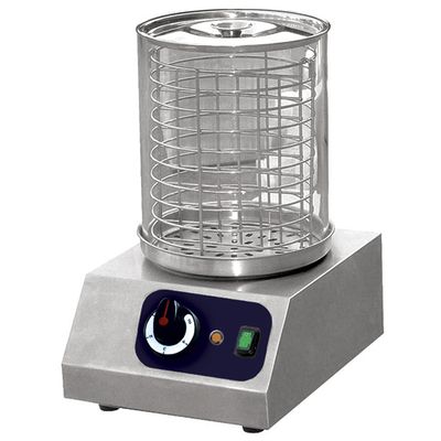 Mastro Hot Dog Verwarmer Met Pyrex Glas Bak, Capaciteit: 40 Hot Dogs | 2107G 1