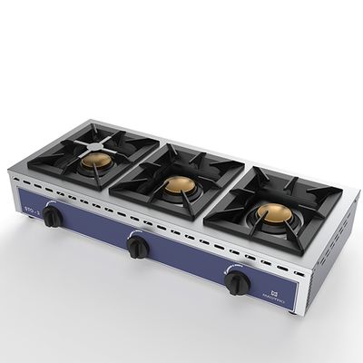 Gas Hob With 3 Burners Each 7 KW (LPG) - 2127U 1