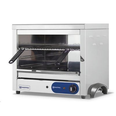 Electric Salamander With 3 Closed Sides, 450x350 Mm - 2160F 1