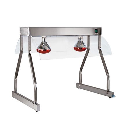 Mastro Infraroodlampen Met Roestvrijstaal Frame, 2X Gn 1/1 | 9560T/MN 1