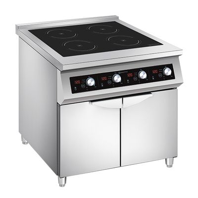 Induction Plate With 4 Cooking Zones Each 5,0 KW On Closed Cabinet - ACA1021 1