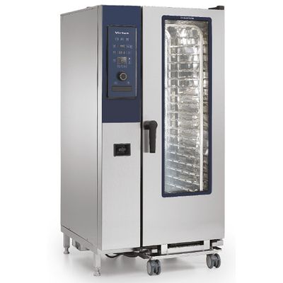 Electric Convection Oven With Direct Injection And Automatic Cleaning System, 20x GN1/1 - Virtus AIC0074/FN 1