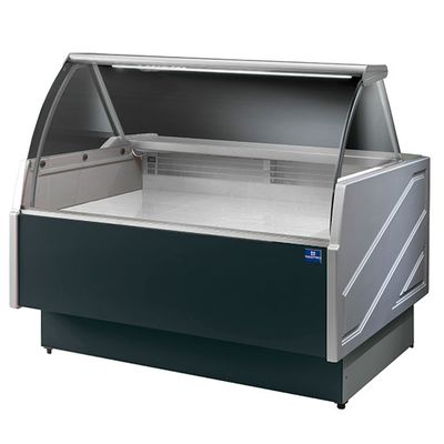 Refrigerated Counter 1520 Mm With Curved Glass Front, Ventilated Cooling, +3°/+5°C - Mastro BGB0316/TN 1