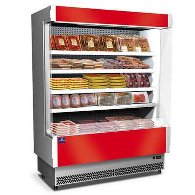 Vertical Multi-Deck Refrigerated Display 1330 mm With 4 Shelves, 0°/+2°c - Prepacked Meat, Mastro BHZ0071 1