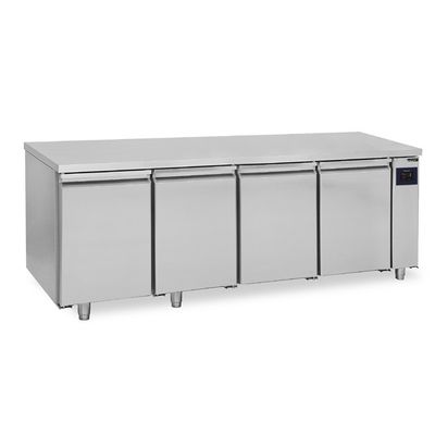 Freezer Counter With 4 Doors GN1/1 For Remote Cooling, -10°/-20°C - WiFi - Virtus BNB0014/FN 1