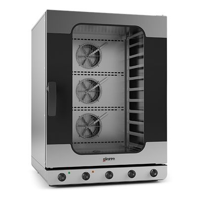 Electric Convection Oven With Humidifier and Mechanical Control - 10x 600x400 mm - BST1064ECRDUX 1