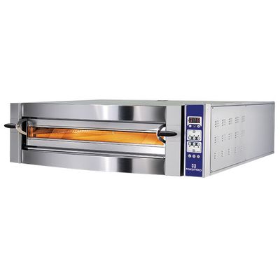 Electric Pizza Oven For 6 Pizzas ø 35 Cm, Digital Control, Mastro CAB0102 1