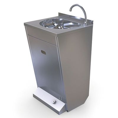 Handwash Basin Foot Operated - Mastro GLC0004/B 1