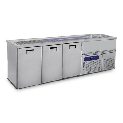 Mastro Bierkoeler | 2 Bakken Links | 3 Deuren Voor Vaten van 50 Liter | HAB0037 1