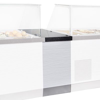 Mastro Vrijstaand Element Voor Gekoelde/Verwarmde Voorbereidingswerkbanken, B=920 Mm, Totale Diepte 800/930 Mm | IEB0006 1