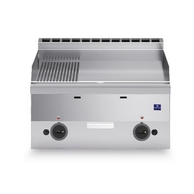 Gas Griddle - Tabletop - 1/3 Grooved and 2/3 Smooth Plate - MS66FTRGT 1