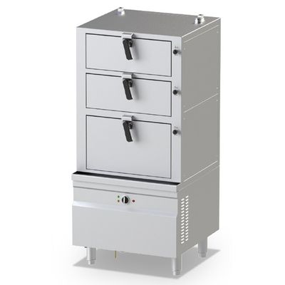 Electric Steamer With Three Deck Chamber, virtus NESCD990 1