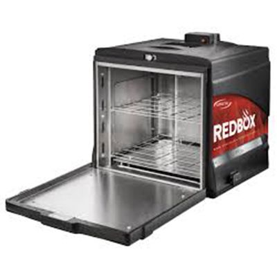 Insulated Box "Redbox" With Battery and Car Docking Station For 12 Pizzas Each 33x33 cm - REDBOX12 1