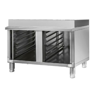 Support With Guides For 6x and 10x GN 1/1 Electric and Gas Convection Ovens - Closed On Three Sides - SH11BCEG 1