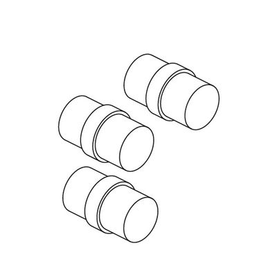 Kit of 3 Connections For Tubular Tray Slides, Mastro SSGST 1
