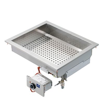 Mastro Inbouw Electrische Bain-Marie, 1 Schaal GN 2/1 H=150 Mm | VI6570BMED 1