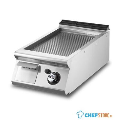 Mastro Bakplaat - Gas - Tafelmodel - Geribbelde Plaat - VS7040FTRGVT 1