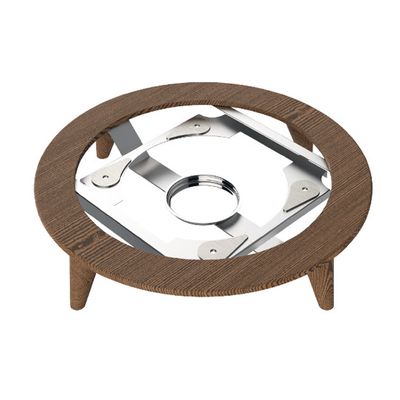 Z/KSTAN6LW Stand for round chafing dish (wooden look)