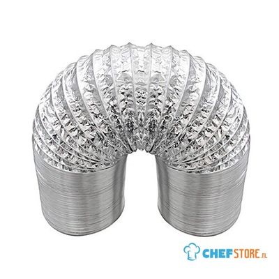 Flexible Aluminium Duct ø 250 mm of 5 Meters Length, virtus Z/KTFLEX25 1