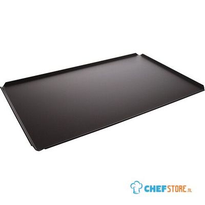 Baking Tray In Aluminium, GN 1/1 - 4 Sides 45°, Tynec Coated, virtus Z/SBTTY11 1