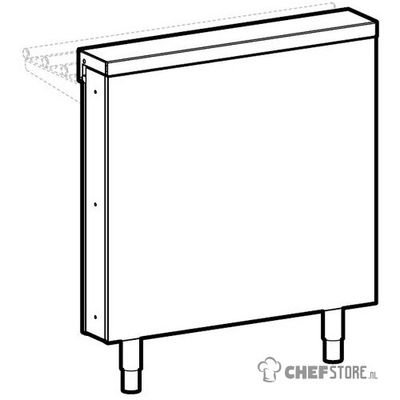 Frontal Continuity Element, W=500 mm, Mastro Z/TSS8CF5 1