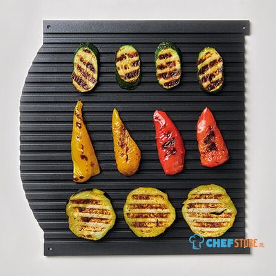 Grill Plate Grooved 286x300 Mm - Virtus Z/VSOPRGB 1