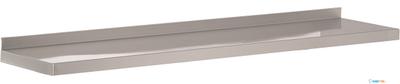 RVS Wandplank | 160x40cm | Combisteel | 7455.0590 1
