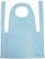 Disposable polyethyleen halterschorten 14,5 micron | blauw | 100 stuks | A305 4
