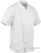 Chef Works Springfield unisex koksbuis met rits wit XL | B471-XL 10