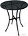 Bolero ronde stalen bistro tafel zwart 60cm | GG705