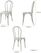 Bolero Soho Bentwood Stijl Harsstoelen Limewash (4 Stuks) - HW288 5
