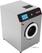 Diamond DRW11-TS/N Wasmachine met vloerbevestiging "RVS" 11 kg met TOUCH SCREEN 2