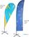 Syna Beachflag Budget Wind en Drop Large - BFB-L