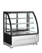 TEFCOLD Koelvitrinecounter met Gebogen Front en Bovenblad - LPD1200C/BLACK