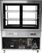 Koelvitrine | B=0.9 | 270 liter | Rechte Ruit | Wielen | Combisteel | 7487.0015 12