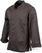 Chef Works Urban Hartford unisex koksbuis met rits lange mouw grijs M | BB263-M 9