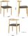 Bolero Camden Gevoerde Interieurstoelen (pak van 2) - FU529 7