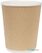 Fiesta Hot Cups met gerimpelde wand lichtbruin 23cl x500 | GP442