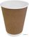 Fiesta Hot Cups met gerimpelde wand lichtbruin 34cl x25 | GP445 2