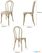 Bolero Soho Bentwood Stijl Harsstoelen Natuurlijk (4 Stuks) - HW289 5