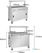 Buffalo JB186 mobiele uitgiftewagen met gesloten verwarmd blad 3x 1/1 GN 8
