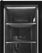 TEFCOLD Zwarte Displaykoeler met Aan Linkerkant Scharnierende Deur - SCU1425 FRAMELESS L/H 4