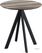 Infinity Terrastafel Zwart Frame + Tropical Wood HPL 70 cm - Essentials 120011270