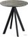 Infinity Terrastafel Zwart Frame + Galaxy Marble HPL 70 cm - Essentials 120011570
