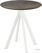 Infinity Terrastafel Wit Frame + Riverwashed Wood HPL 70 cm - Essentials 120021470